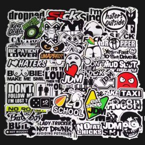example0 JDM Style Sticker