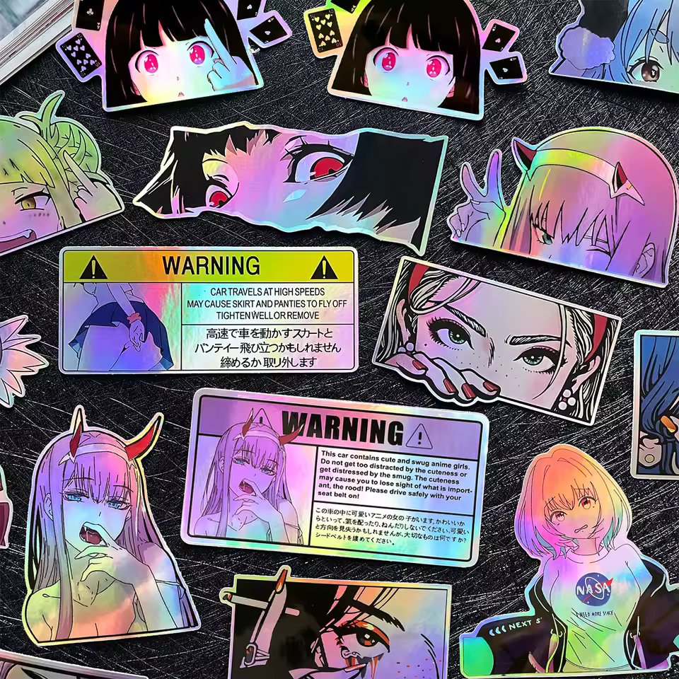 Anime JDM Sticker Holo – Bild 5